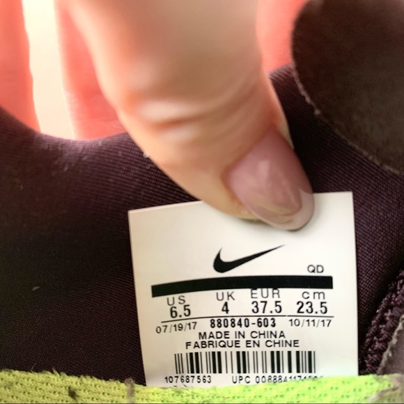 NIKE Free Run Shoes Size 6.5 - Picture 10 of 10